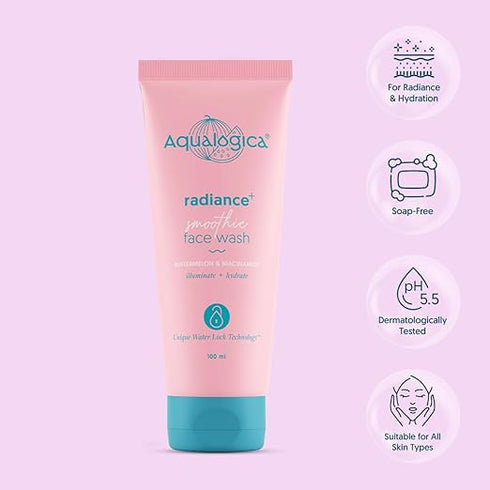 Aqualogica Radiance+ Smoothie Face Wash